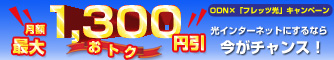 ODN�~NTT�u�t���b�c���v�L�����y�[��